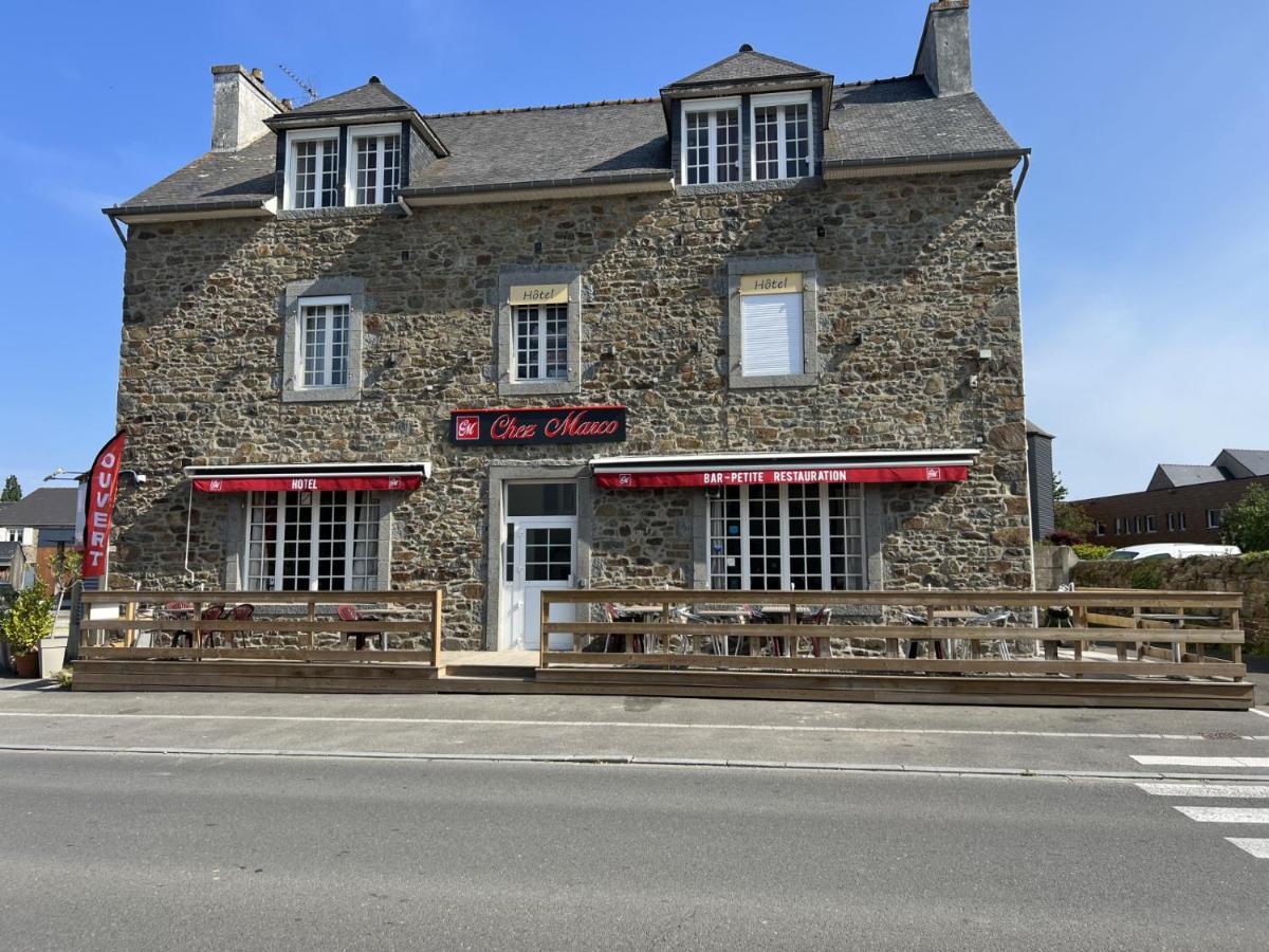 Hotel Chez Marco La Gouesnière Exterior foto
